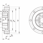 Crossed Roller Bearing Schema