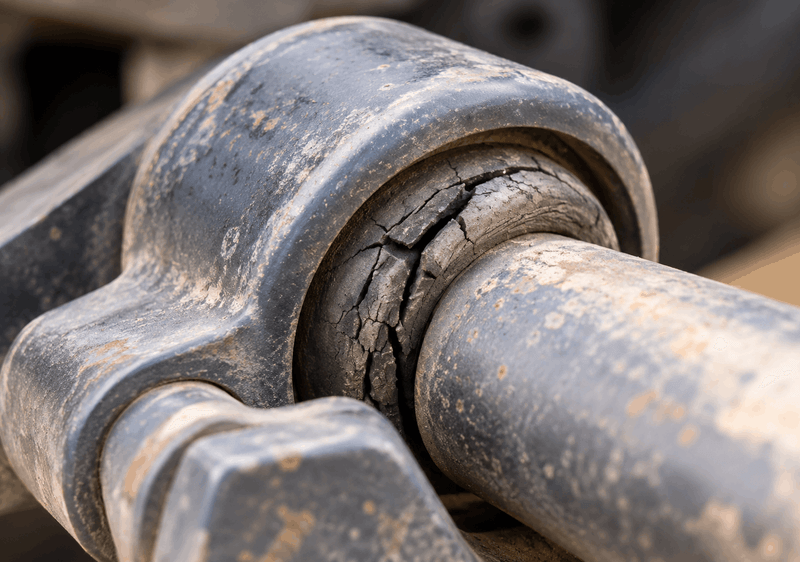 Torque Rod bushing cracked rubber